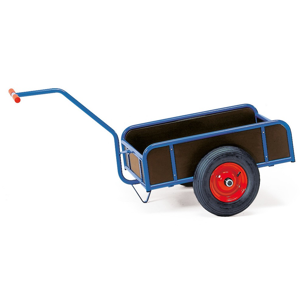 Obraz produktu: 1-osiowy wózek ręczny fetra®, zamknięte ściany, powierzchnia ładunkowa 795 x 445 mm