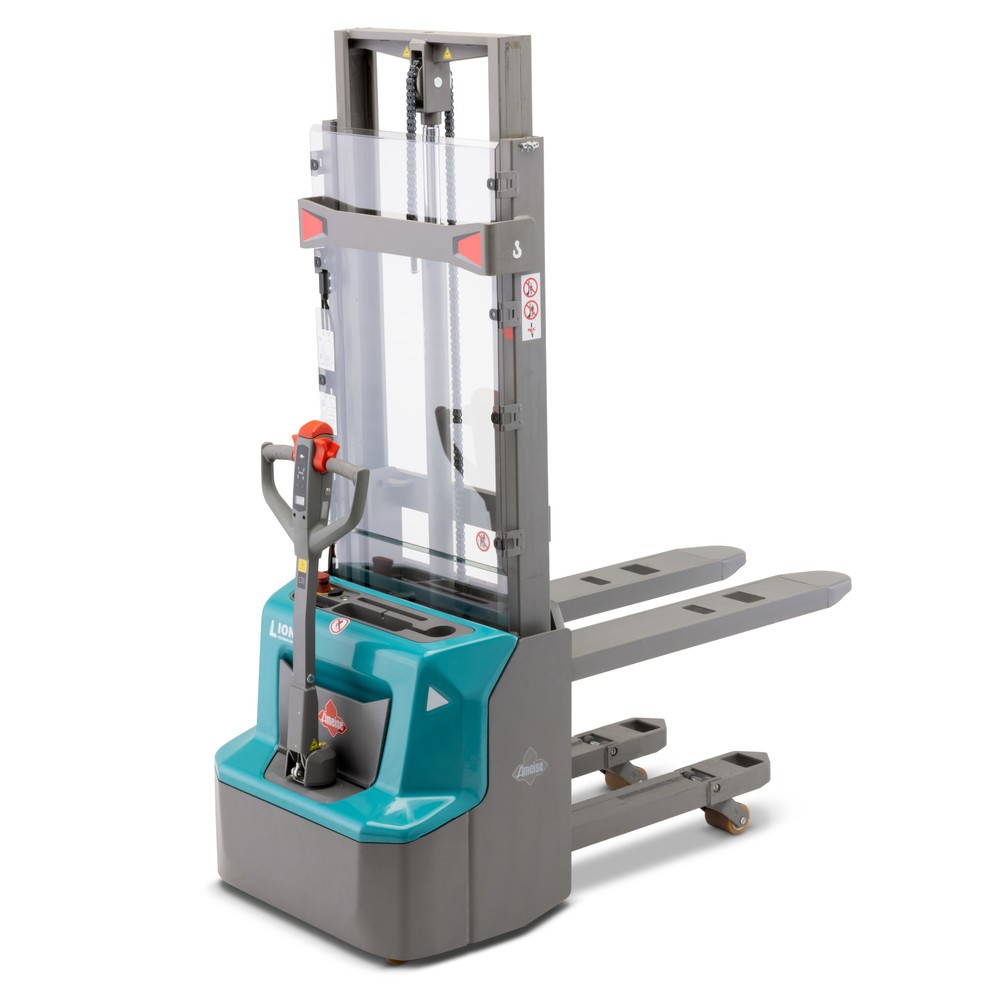 Obraz produktu: Akumulatorowy wózek podnośnikowy Ameise® PSE 1.2 Initial-lift z początkowym podnoszeniem, wysokość podnoszenia 2900 mm, udźwig 1200 kg