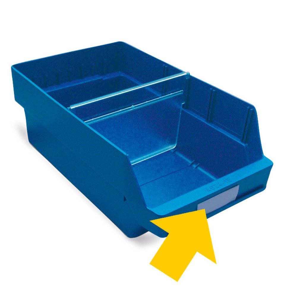 Obraz produktu: Etykiety do pojemników otwartych, szer. × wys. 75 × 30 mm