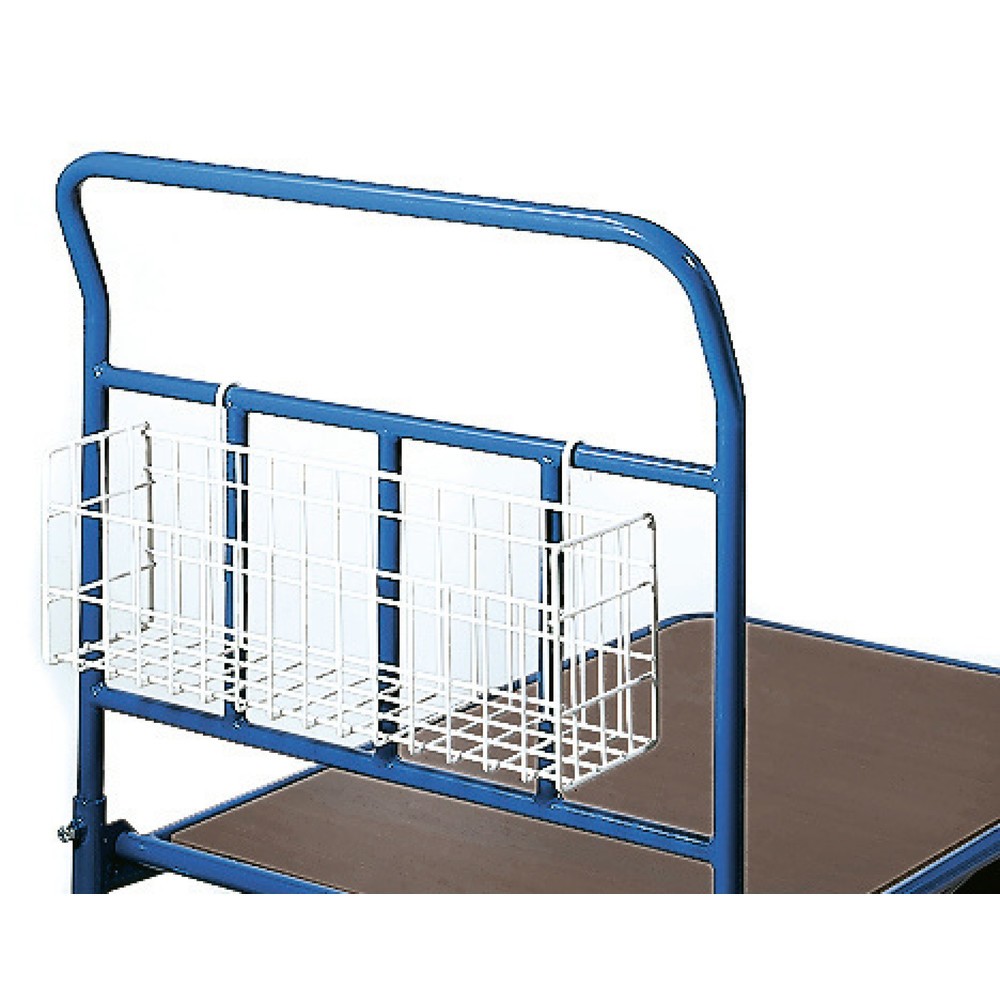 Obraz produktu: Kosz siatkowy na drobne elementy do wózka Cash-'n'-Carry fetra®, wys. x szer. x gł. 200 x 600 x 140 mm