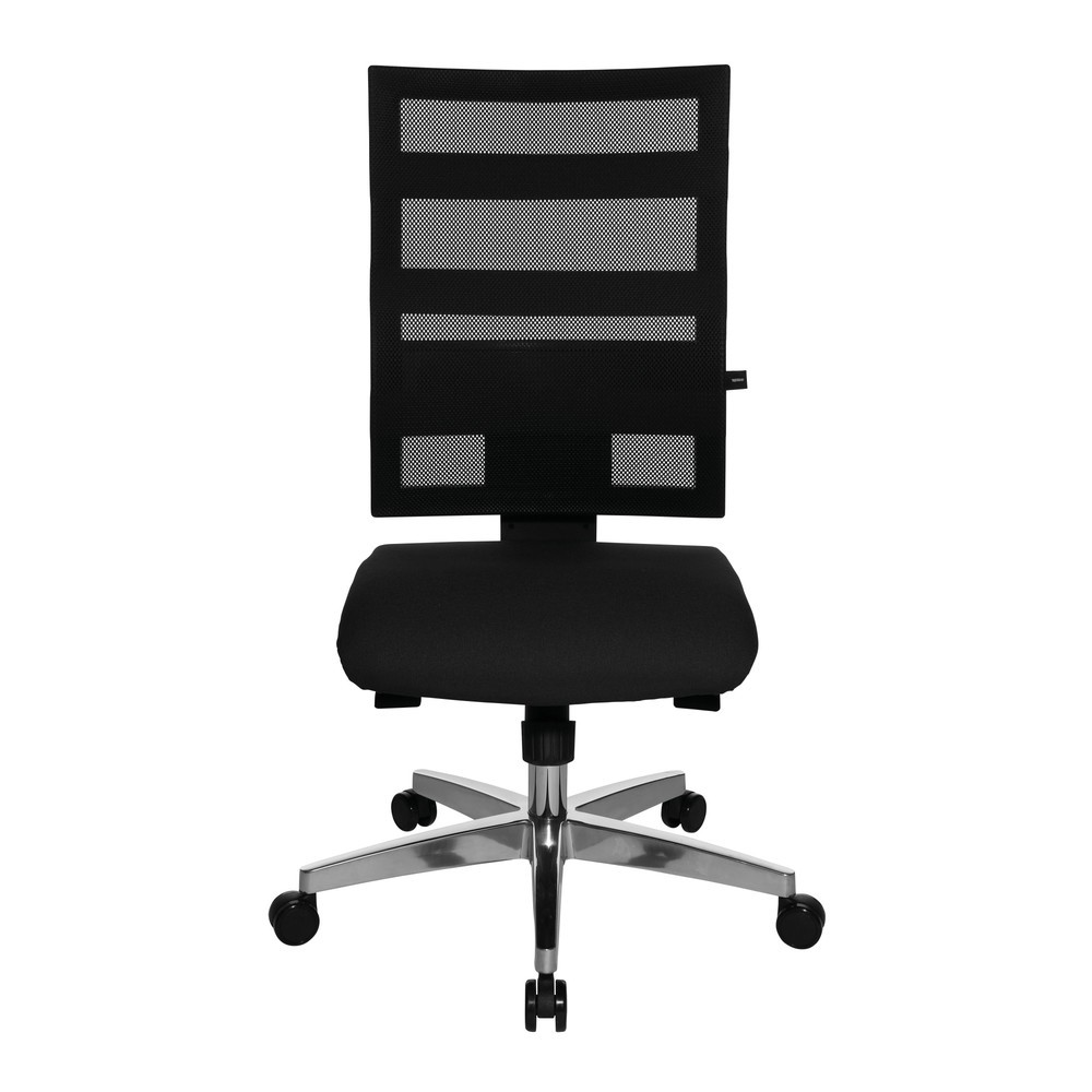 Obraz produktu: Krzesło biurowe obrotowe Topstar® X-Pander, oparcie siatkowe, funkcja fitness, kolor czarny