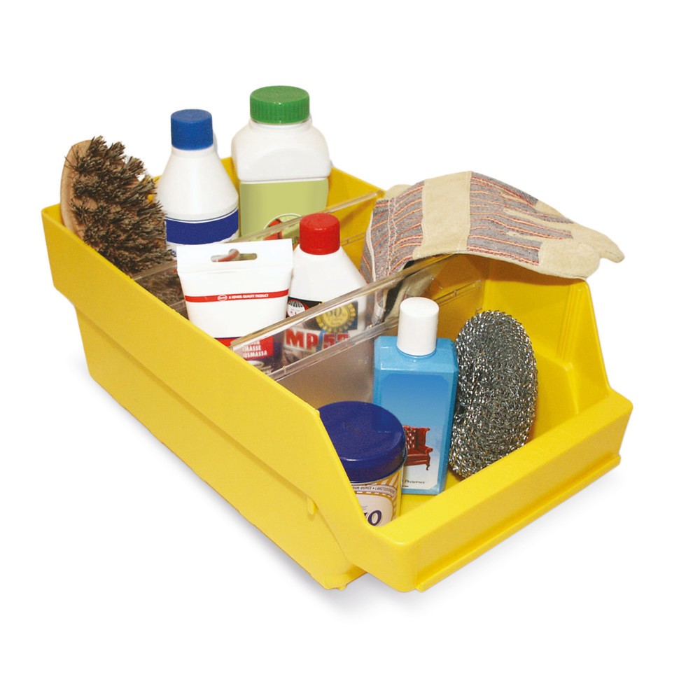 Obraz produktu: Pojemniki otwarte XXL, wys. × szer. × gł. 110 × 180 × 500 mm, kolor żółty