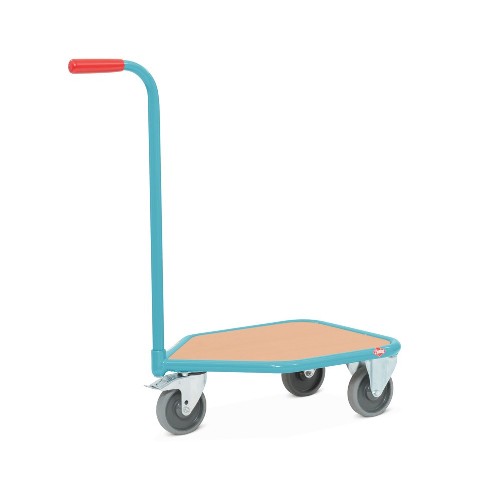 Obraz produktu: Wózek z uchwytem Ameise®, drewniana powierzchnia ładunkowa szer. x gł. 450 x 450 mm